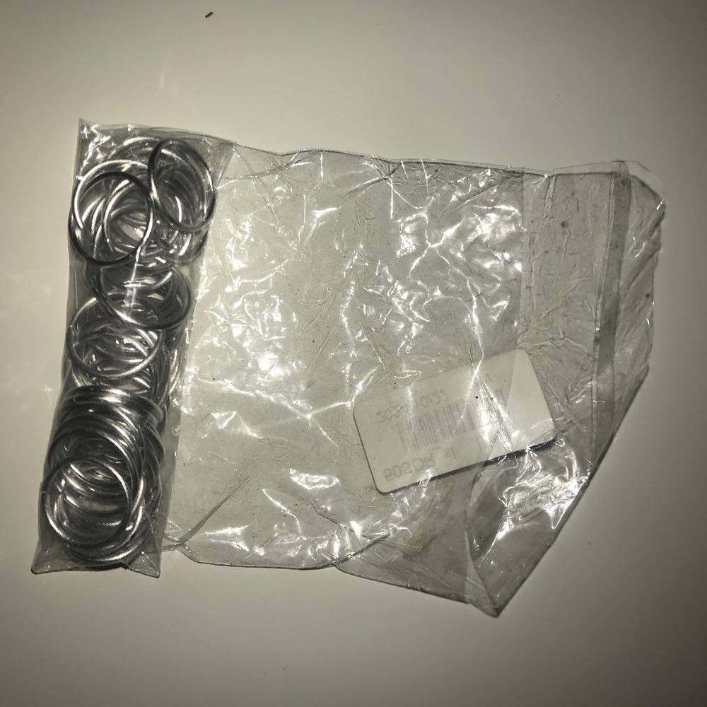 Free gift - silver hoops for hair styles